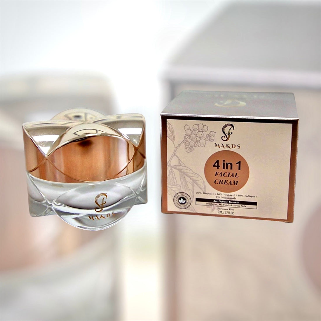 MA&DS ครีมบำรุงผิวหน้า 4 อิน 1